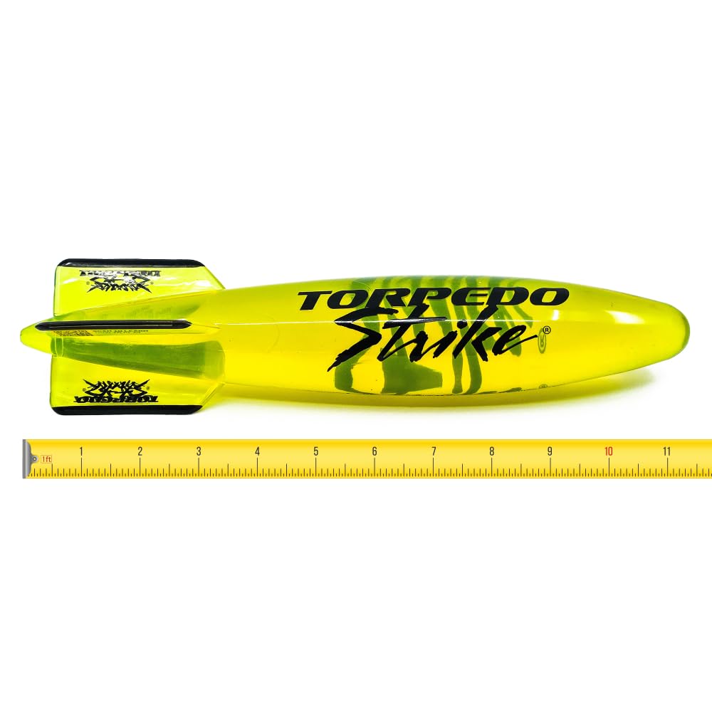 Hero shot of Torpedo Strike DartFin in yellow highlighting design