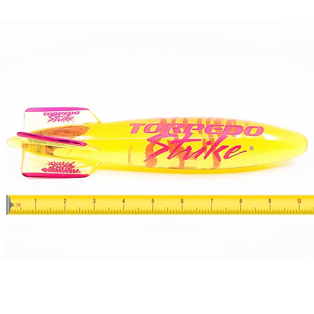 Torpedo Strike SpinFin’s soft rubber improves grip and durability.