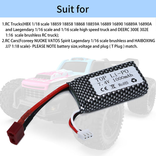 Tosiicop T-plug battery connector shown for secure power delivery.