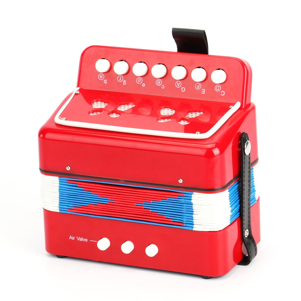 Tosnail small accordion compact size emphasizes grip-friendly handling for small hands.