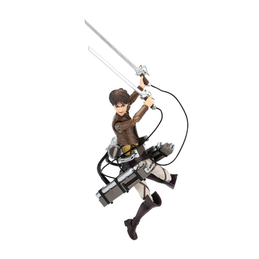 Total Anime Eren Jaeger 6.5-inch figure ready for dynamic posing and display.