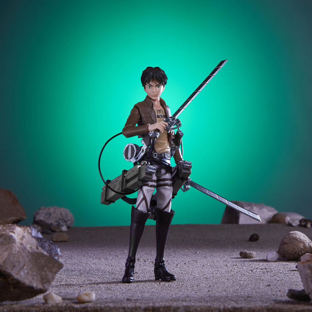 Total Anime Eren Jaeger articulation detail supports dynamic action.