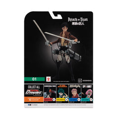 Total Anime Eren Jaeger display-ready pose options enhance shelf presence.