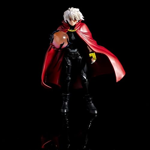 Total Anime Tomura Shigaraki figure side view highlighting articulation for posing.