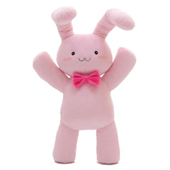 TOTENJS Ouran pink rabbit plush doll front view for cuddly display
