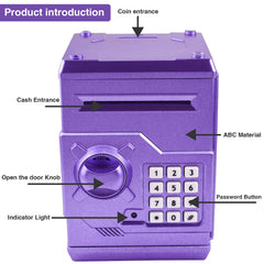 Totola Piggy Bank coin slot-acceptance highlights tangible money saving moments.