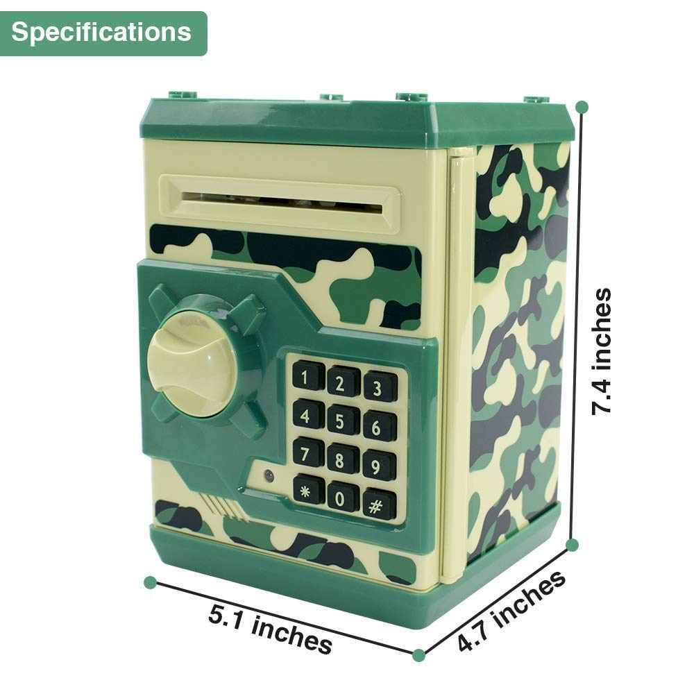 Totola Piggy Bank in a child's room doubles as cute decor and saver.