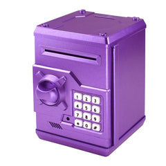 Totola Piggy Bank mini ATM front view demonstrates quick saving for kids.