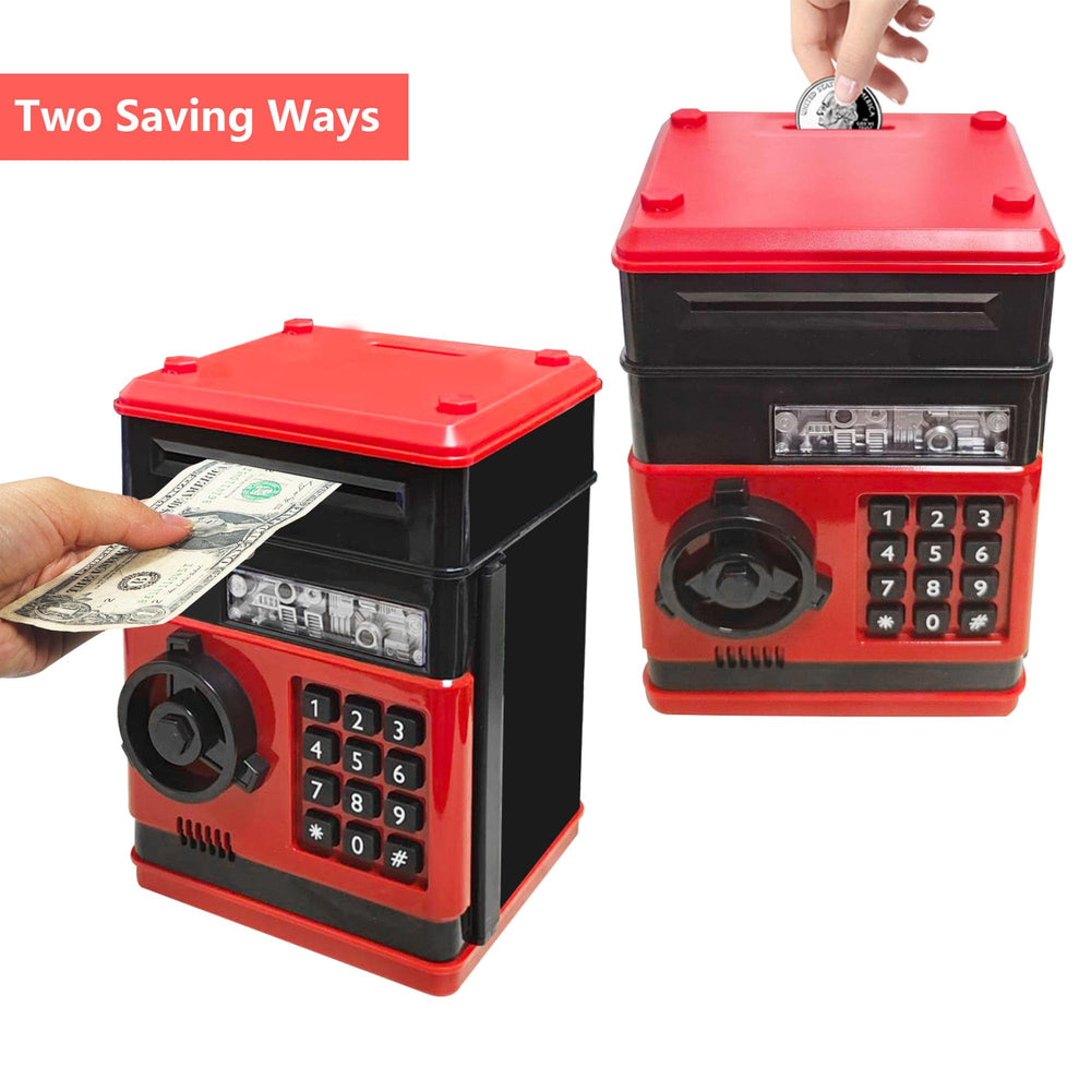 Totola Piggy Bank password protection keeps savings secure and private