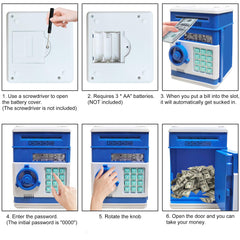 Totola Piggy Bank safe, eco-friendly material and durable build