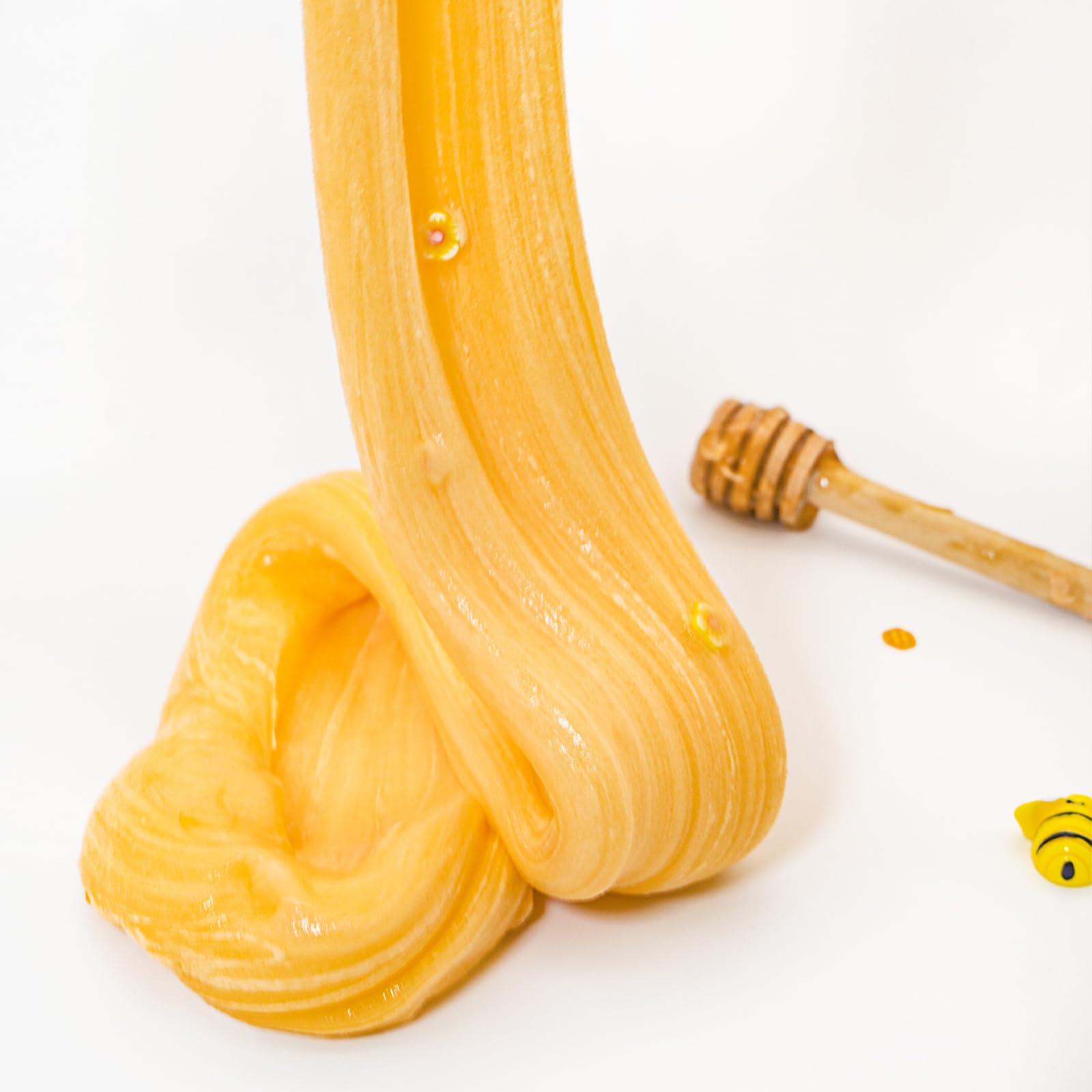 Tototang decorative mini honey stick enhances display and playful use with slime.