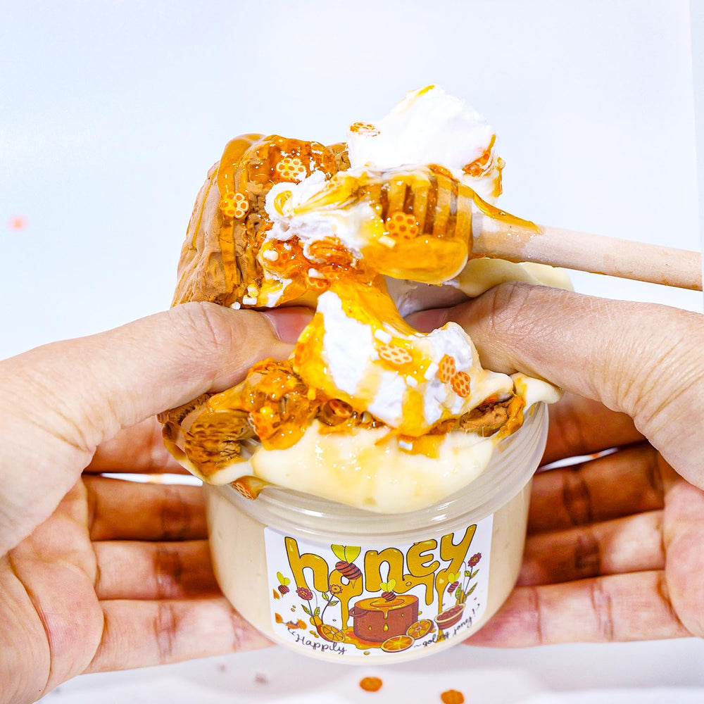 Tototang honey toast clay detail highlights creative clay components
