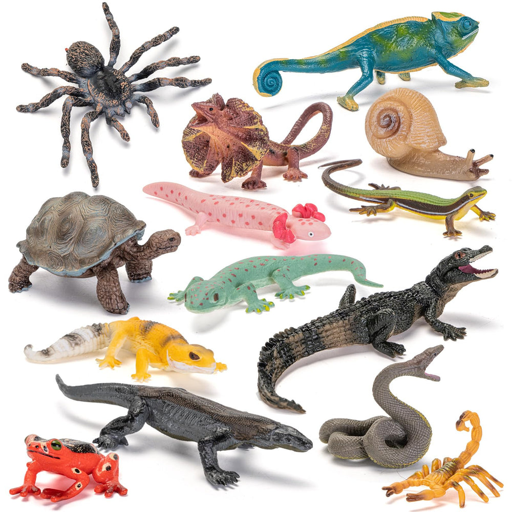 Totsmile axolotl figurine for imaginative rainforest play.