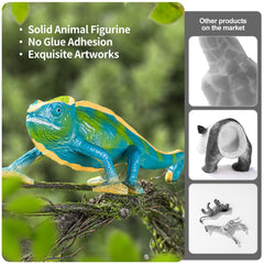 Totsmile komodo dragon figurine boosts interactive wildlife learning.