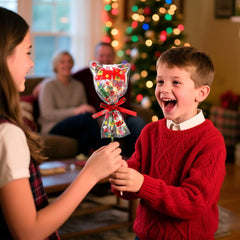 Totstio Christmas gift bags and greeting cards for party favors