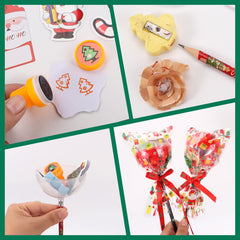 Totstio Christmas notebooks with bright designs for daily class use