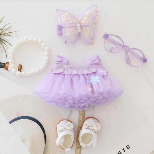 TOU-BEGUIN butterfly hairpin adds kawaii style to your Lu Bubu.