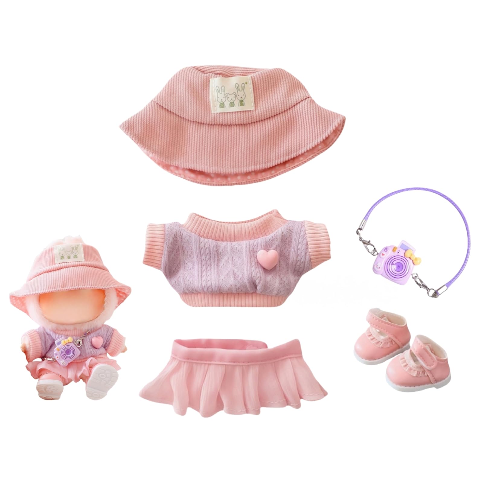 TOU-BEGUIN Lu Bubu 17cm doll set for decor and gifting