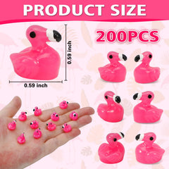 Touch Top pink flamingo ducks cake topper for desserts and parties