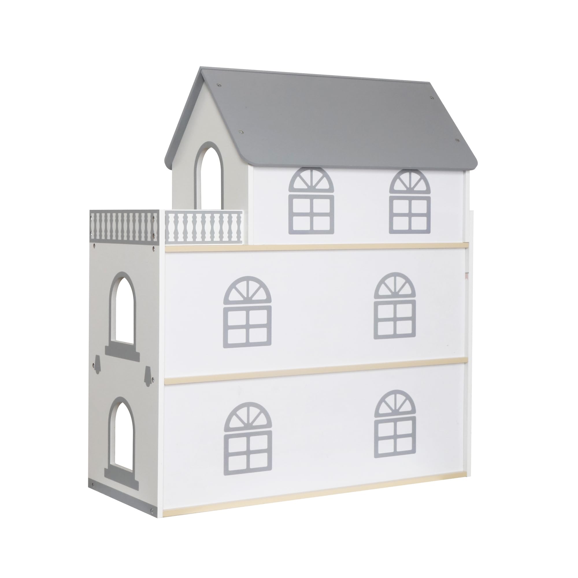 Touch Us playhouse ships with clear instructions and screwdriver for easy assembly.