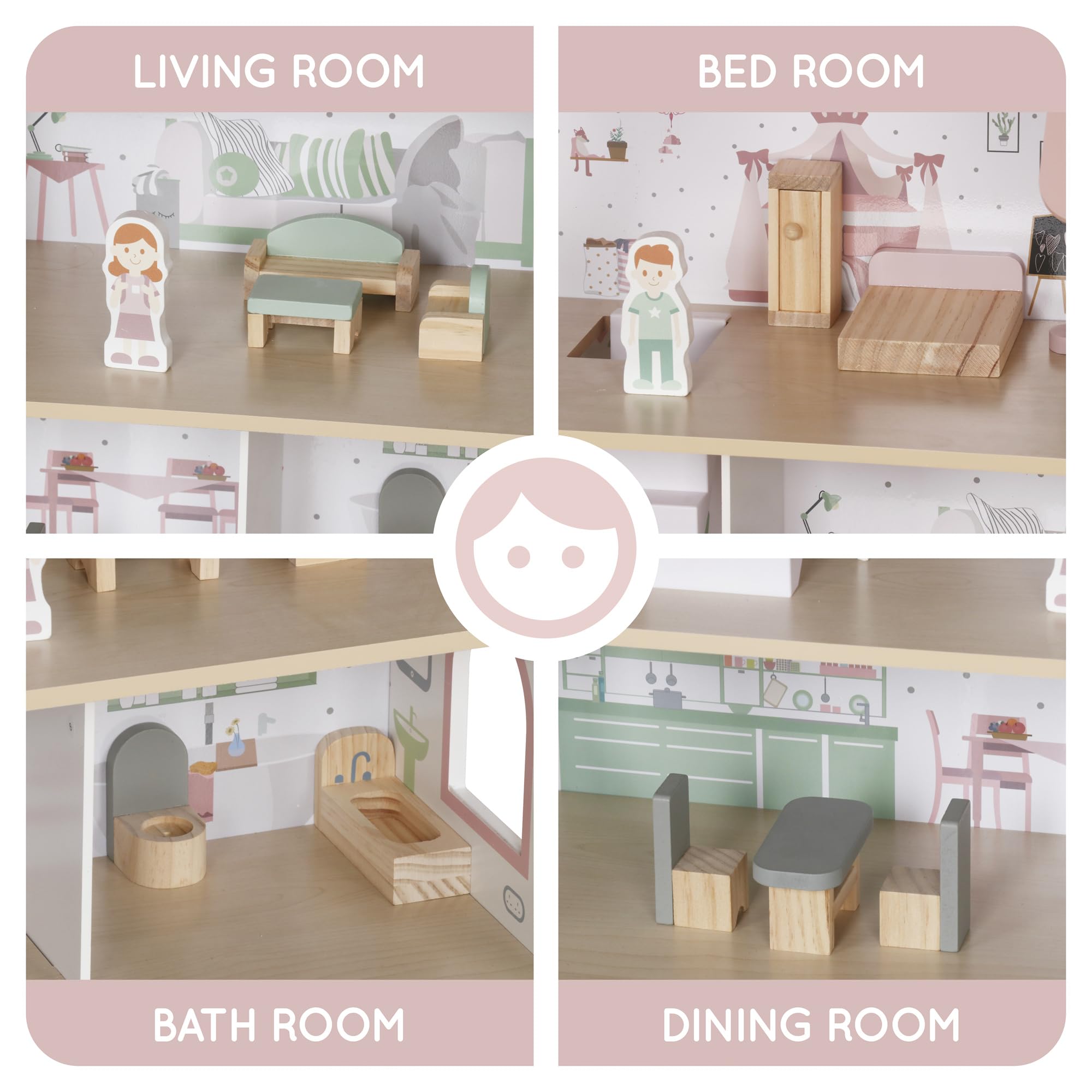 Touch Us kitchen furniture for realistic pretend meals