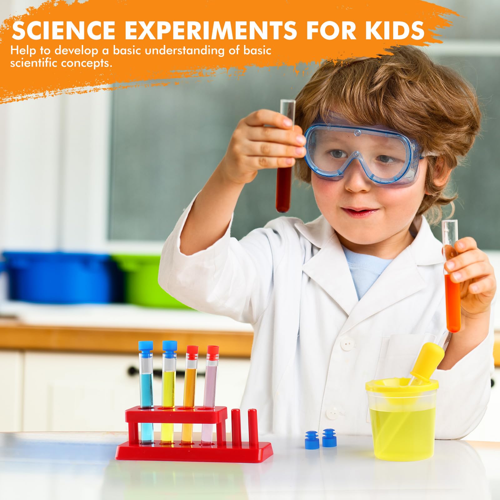 TOUHKAN Kids Droppers enable precise, safe liquid transfer during activities.
