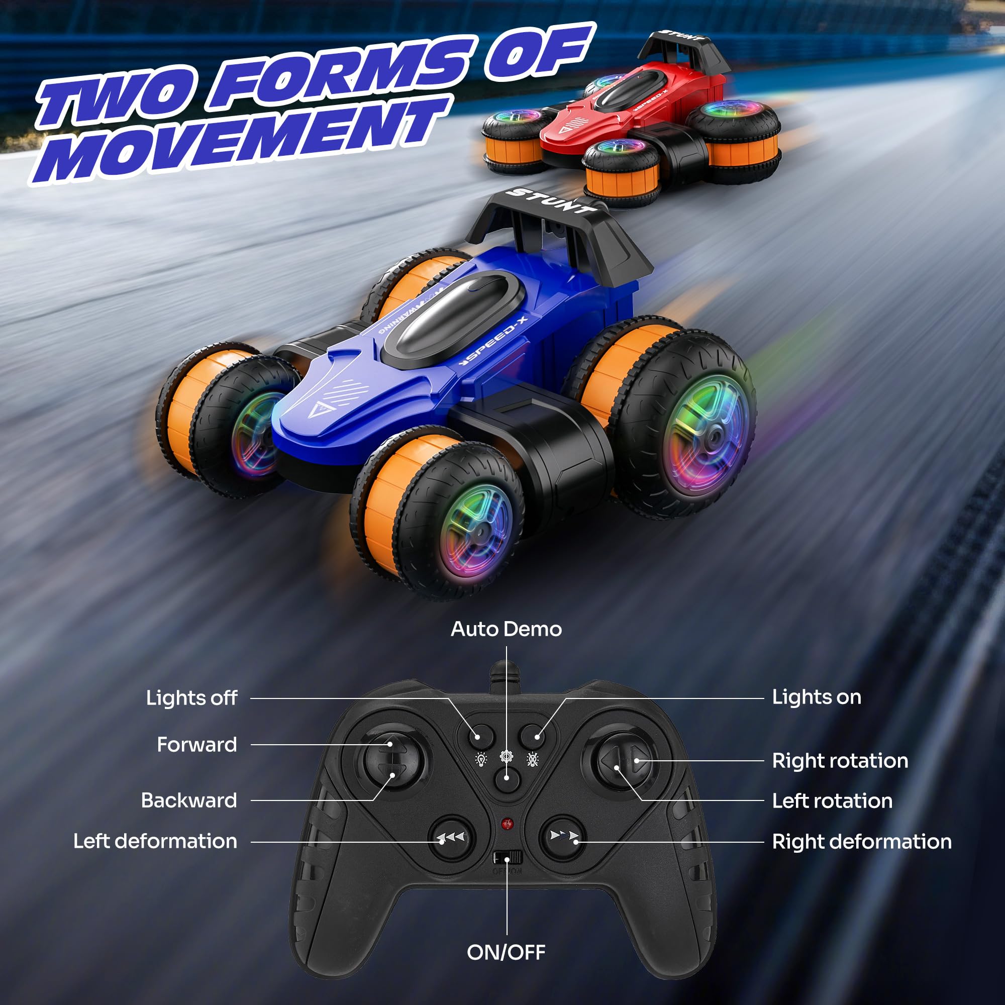 Toupus sturdy ABS shell and tires endure bumps on various surfaces.