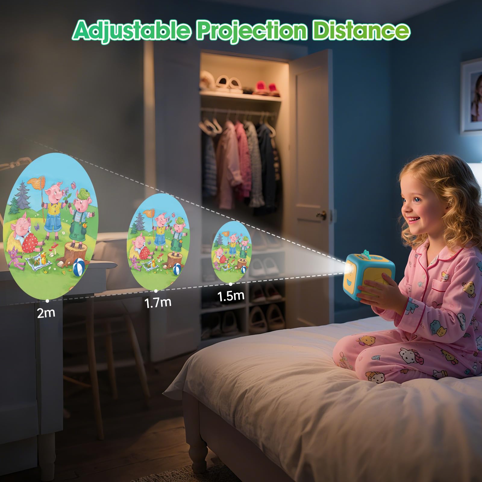 Toupus StoryDream focus knob maintains sharp images at varying distances