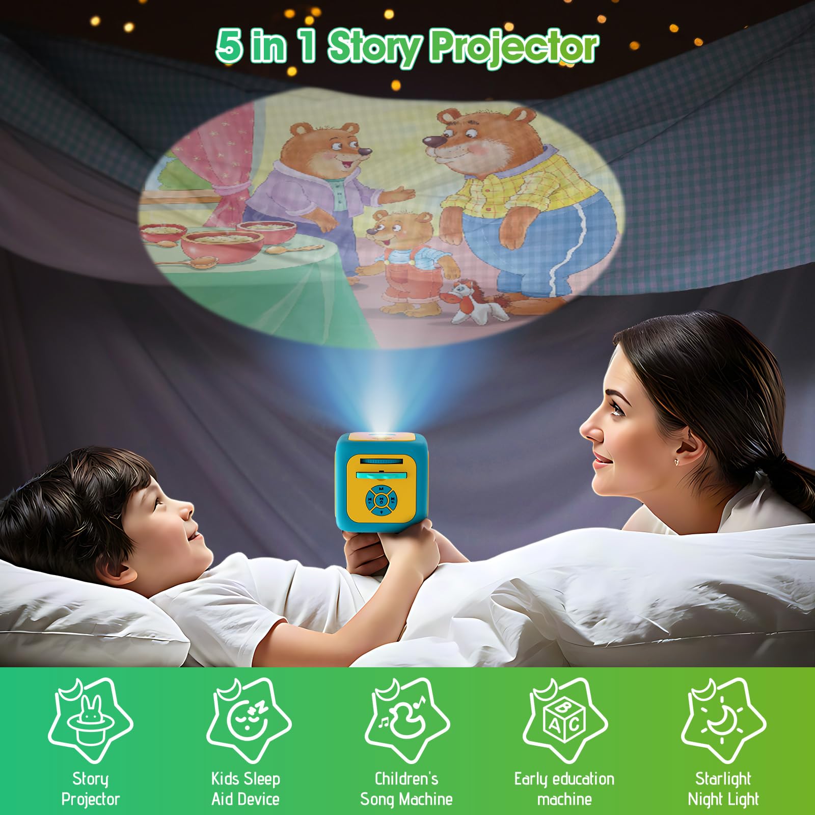 Toupus StoryDream lullaby card delivers soothing music to ease bedtime transitions