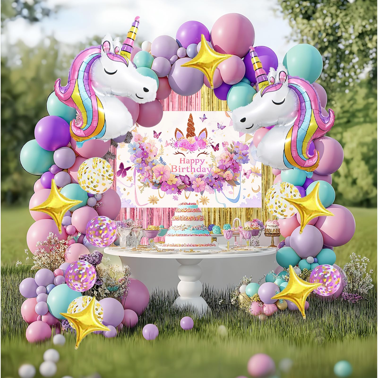 TOVIDO balloon arch kit enables chic garlands quickly