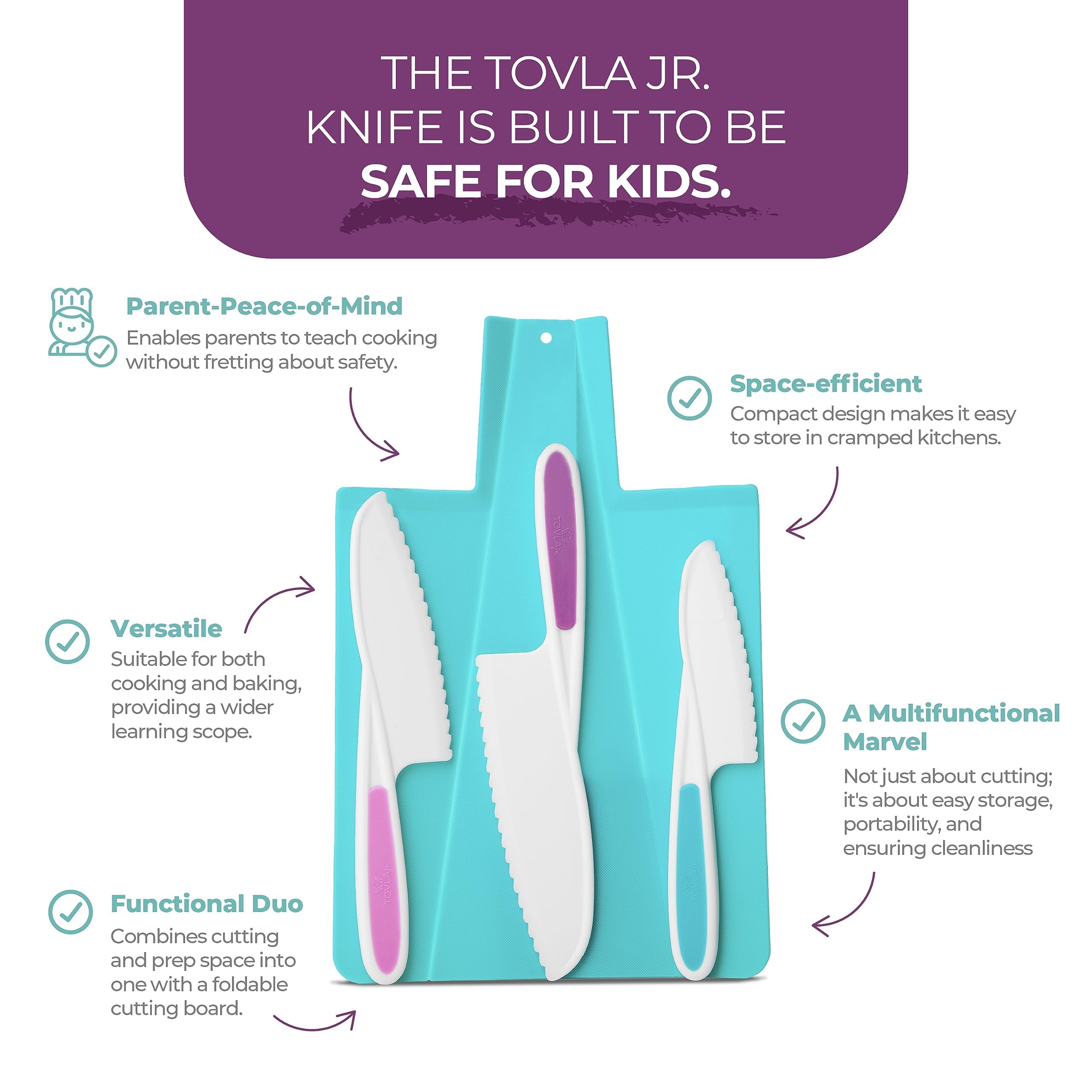 TOVLA JR. foldable design enables compact storage