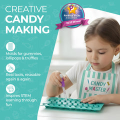 Tovla Jr Gummy Worms Mold enables creative candy shapes for tasty experiments.