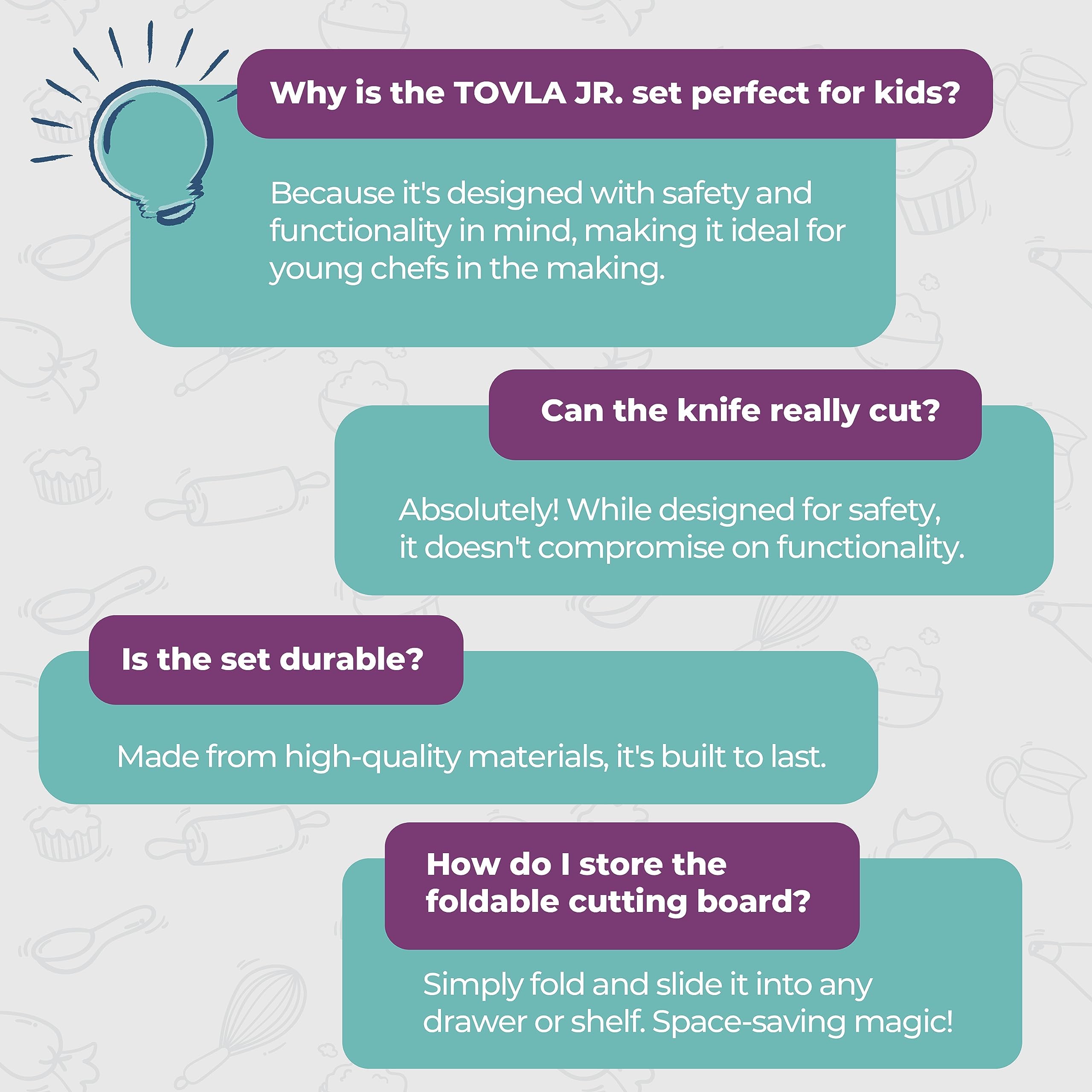TOVLA JR. healthy eating idea motivates kids to participate