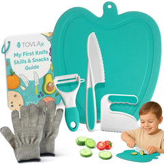 Tovla Jr toddler knife safe real food cutting for beginners