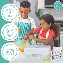 Tovla JR visual cookbook guides beginners with colorful, step-by-step illustrations.