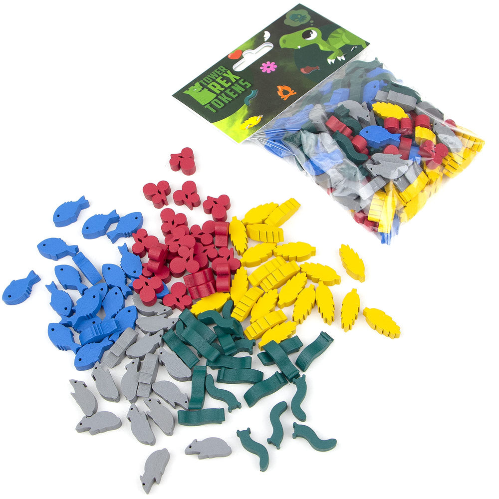 TowerRex hand-crafted tokens pack – high-quality upgrade with precise fit.