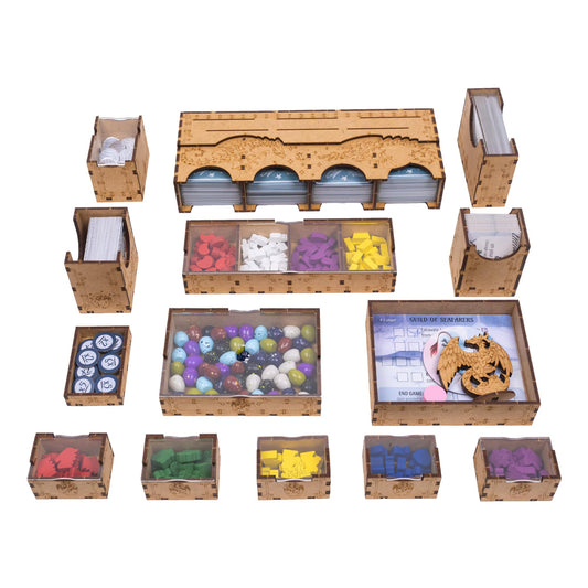 TowerRex Wyrmspan dragon-card holder keeps dragon cards neatly organized.