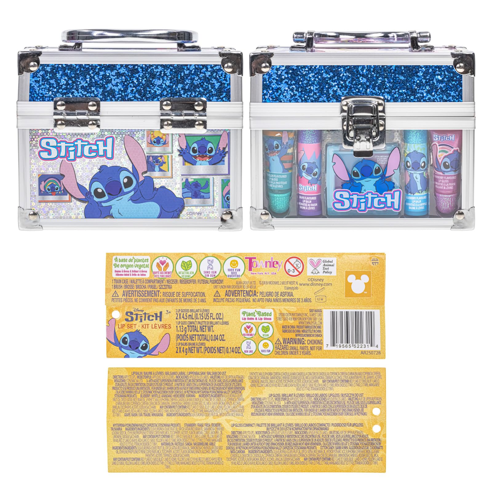 Gift-ready packaging for birthdays and holidays with Townley Girl Disney Stitch