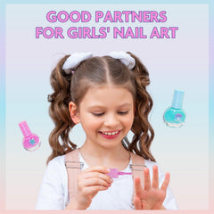 Townley Girl lip gloss tube, gentle shine for imaginative styling.