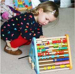 TOWO abacus beads help little fingers practice early maths