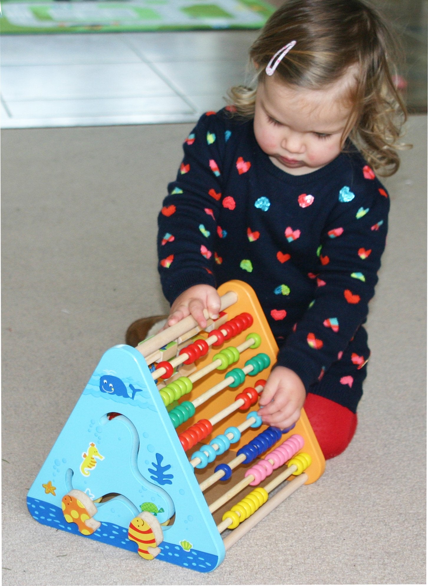 TOWO compact wooden design fits small play spaces