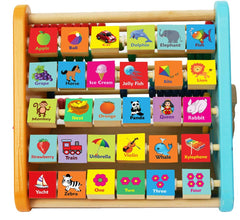TOWO digits blocks with pictures support number recognition and counting
