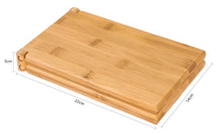 TOWO Mancala board folded closed for easy storage and travel