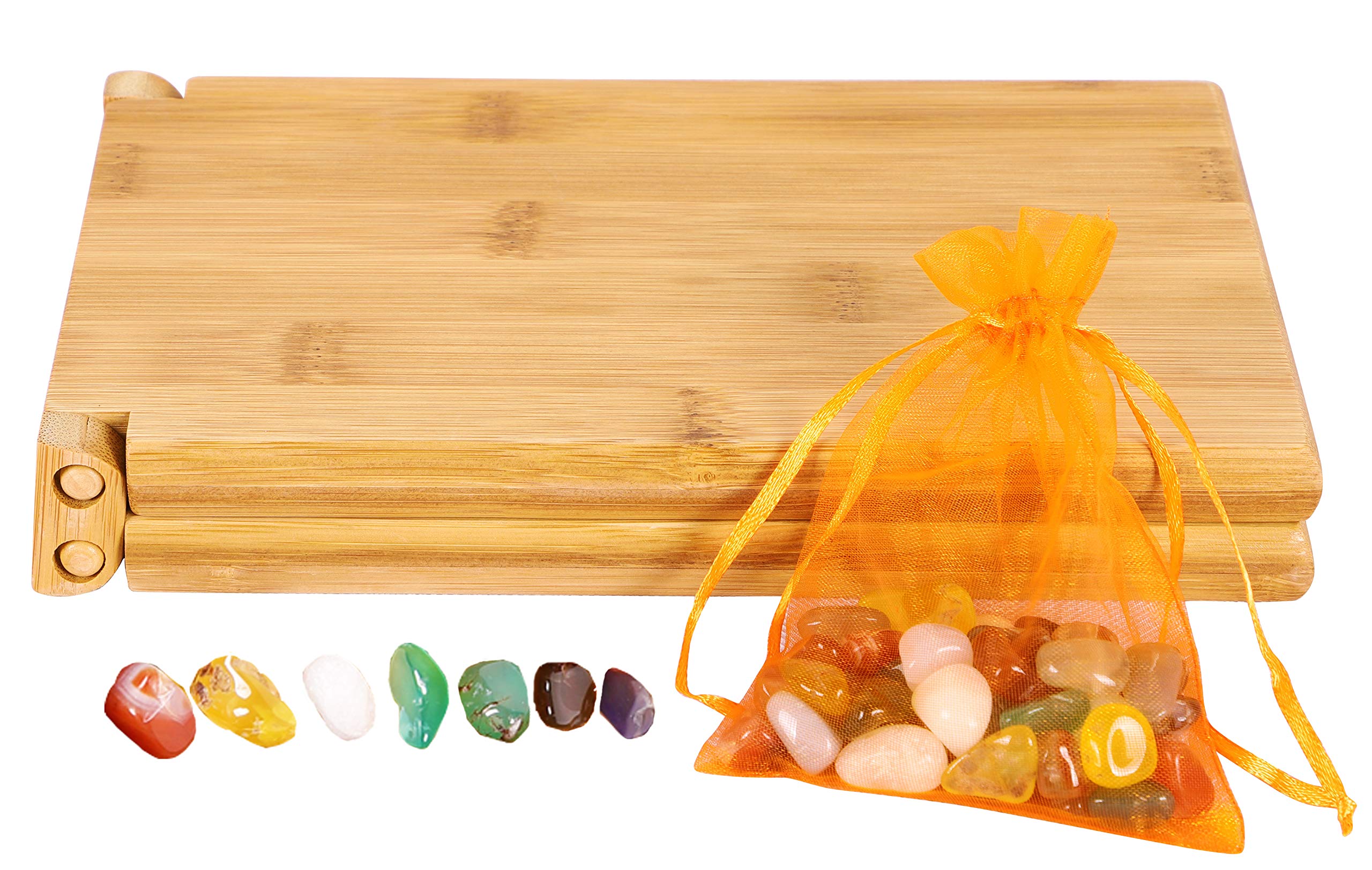 TOWO Mancala seeds and pebbles set arranged for smooth sowing and capturing