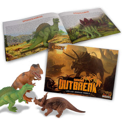Toy Choi's colorful dinos offer vibrant textures ideal for sorting and pretend play.
