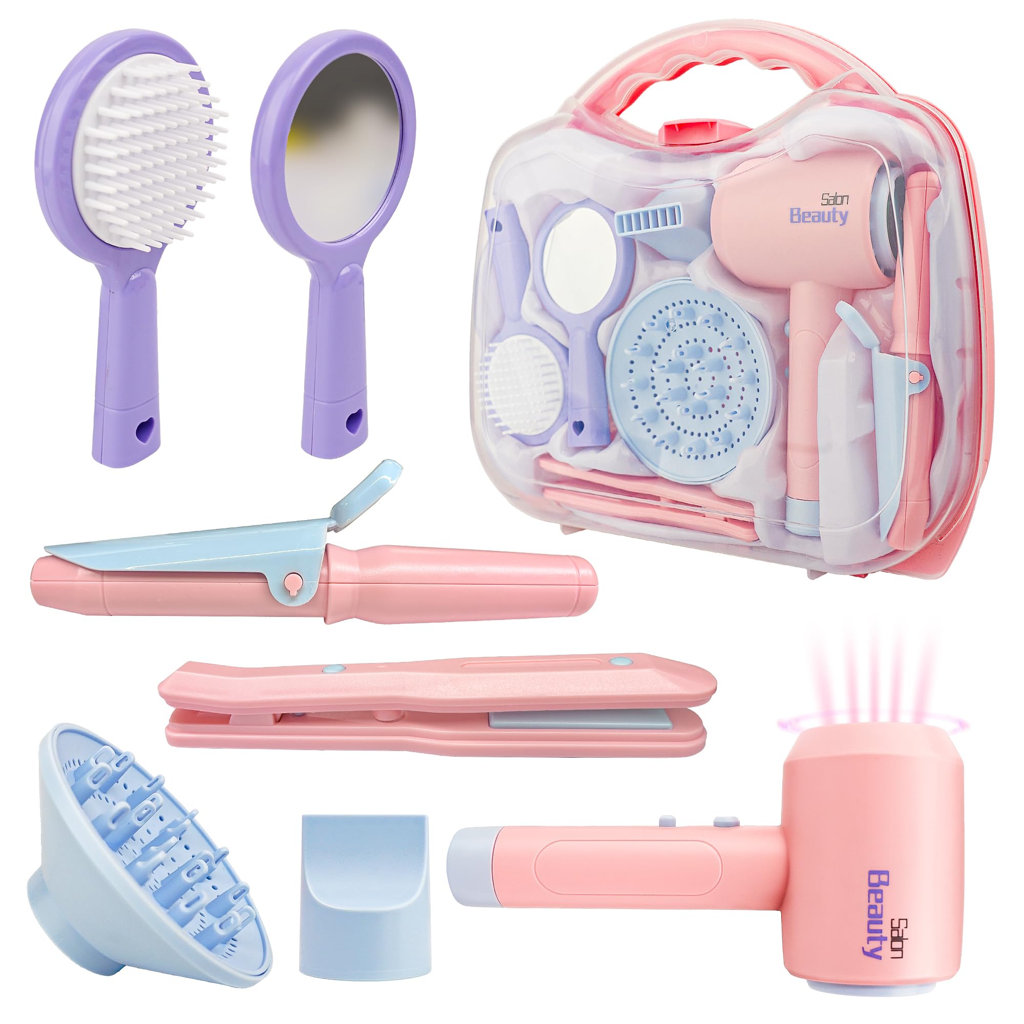 Toy Choi's hair straightener toy designed for realistic styling pretend play