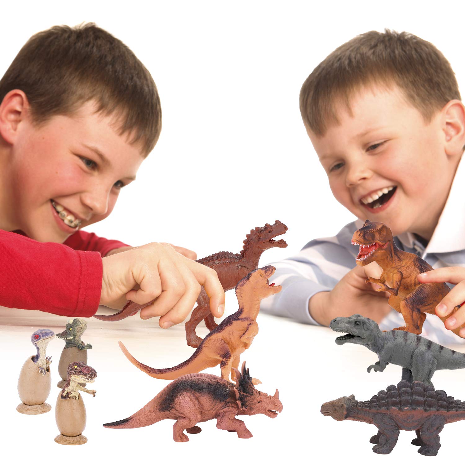Toy Choi's dino set perfect for party favors, cake toppers, and celebrations.