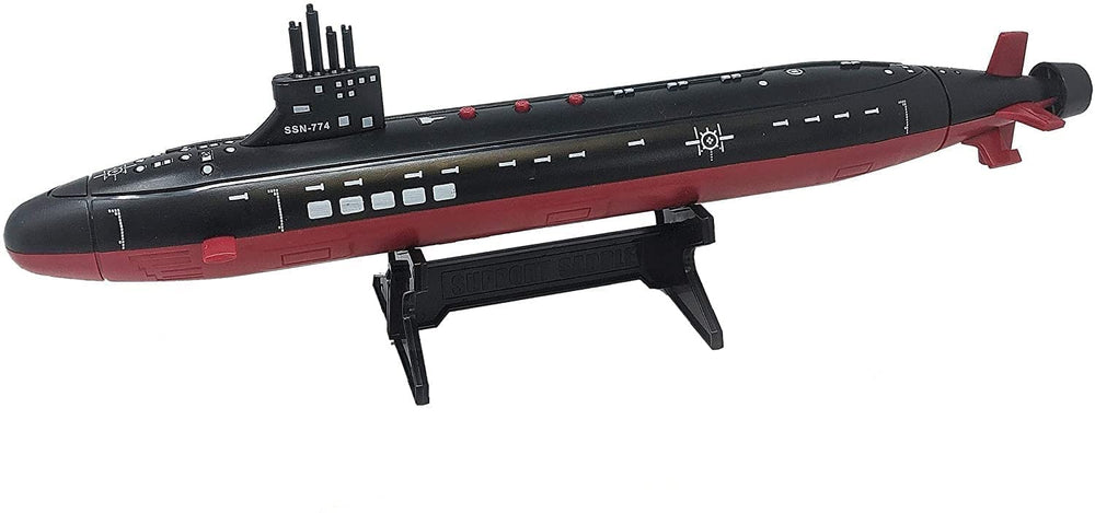 Toy Essentials destroyer battleship detail shows slim profile for pretend battles.