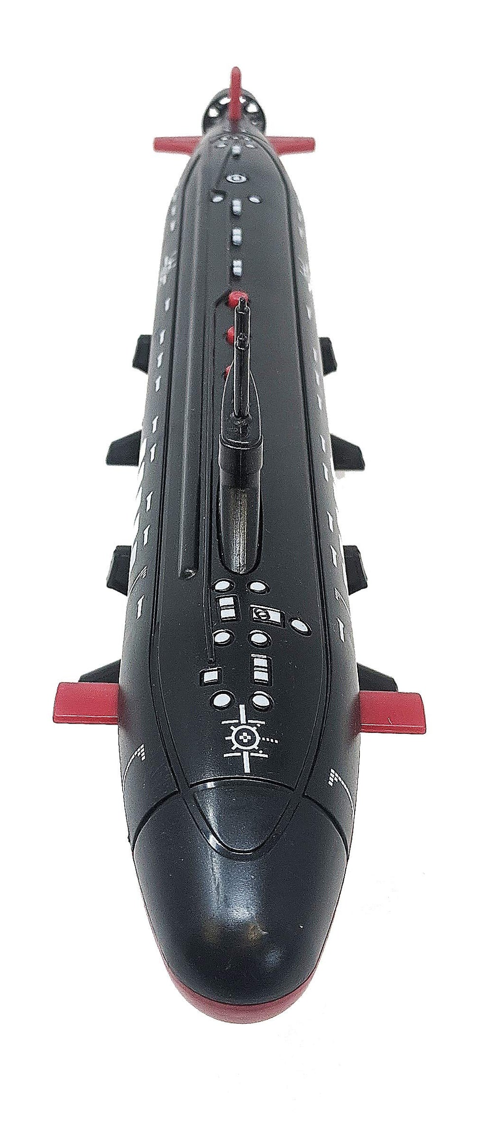 Toy Essentials black-red color design stands out during imaginative missions.