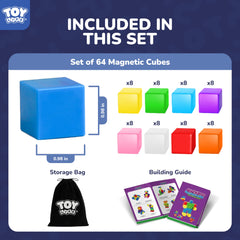 TOY Life blocks help develop 3D spatial thinking through varied builds